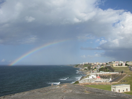 Picture taken off the fort “El Morro” in San Juan, Puerto Rico