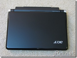 acer aspire one 10 aod150 top