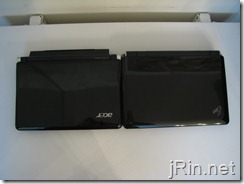 acer aspire one 10 vs eeepc 1000he overhead