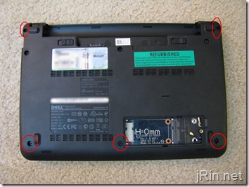 dell mini 10v memory upgrade step 7