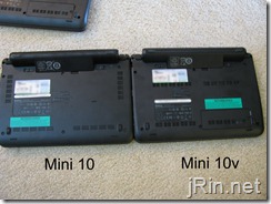 dell mini 10 vs 10v upgrades