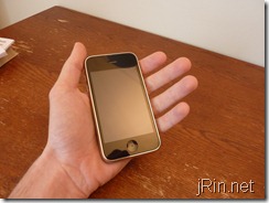 hand iphone