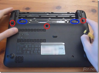 1 battery keyboard screws