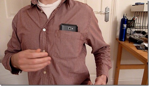 shirt pocket