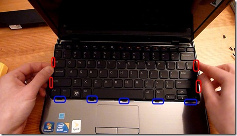 keyboard tabs and clips