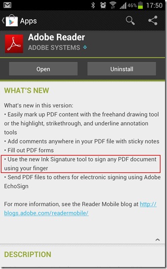 adobe reader features